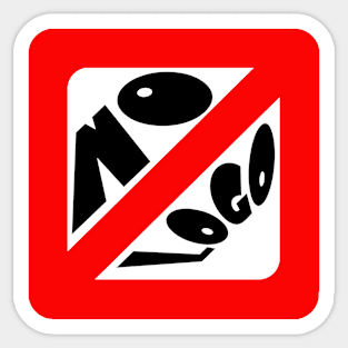 No Logo:shifted Sticker